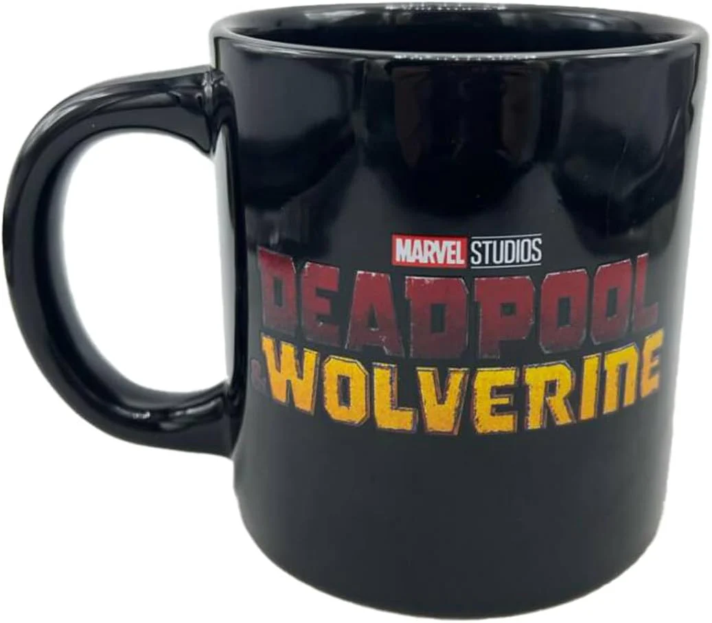 DEADPOOL - 3 Logo 16 Oz Black Mug - Image 2